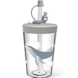 Cartoon Head Straw Cup - Yorkn Inc✅