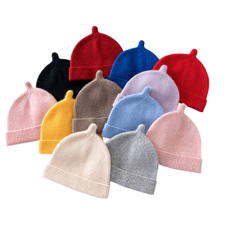 Cashmere & Wool Knit Beanie - Yorkn Inc✅