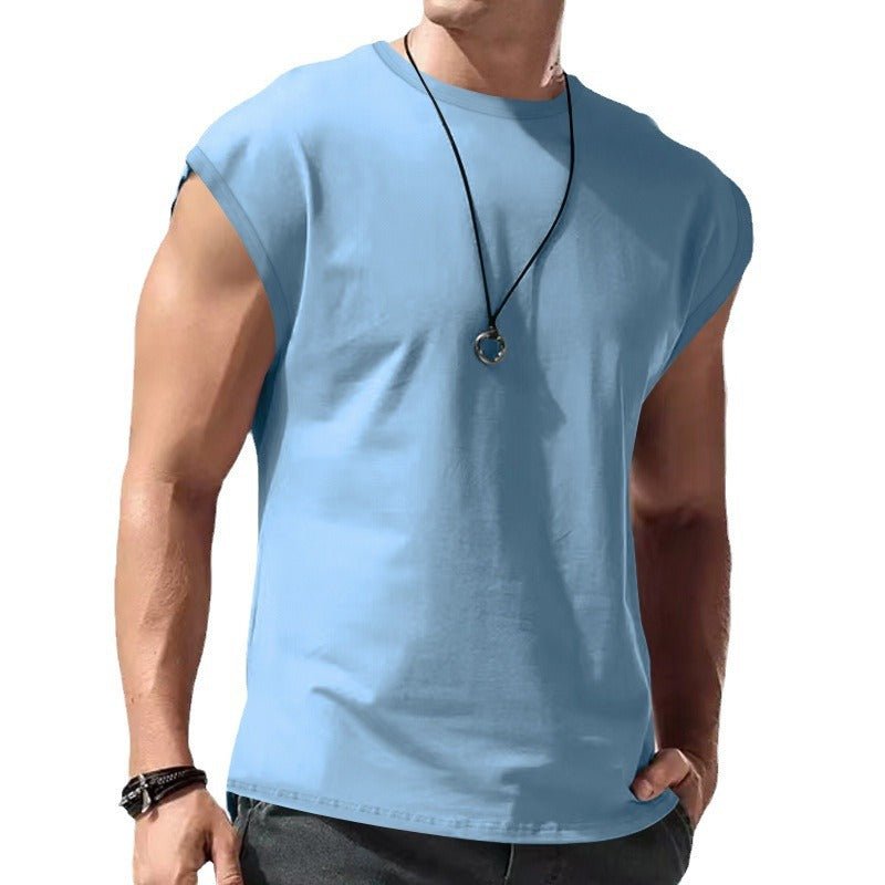 Casual Cap - sleeve Tank Top - Yorkn Inc✅