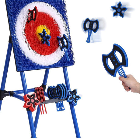 Children Axe & Star Dart Throwing Stand Game - Yorkn Inc✅