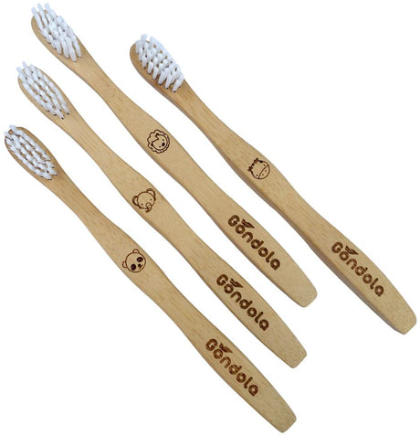 Children's Bamboo Toothbrushes - Yorkn Inc✅