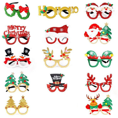 Christmas Decorative Glasses - Yorkn Inc✅