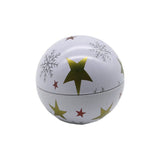 Christmas Ornament Round Tin Box - Yorkn Inc✅