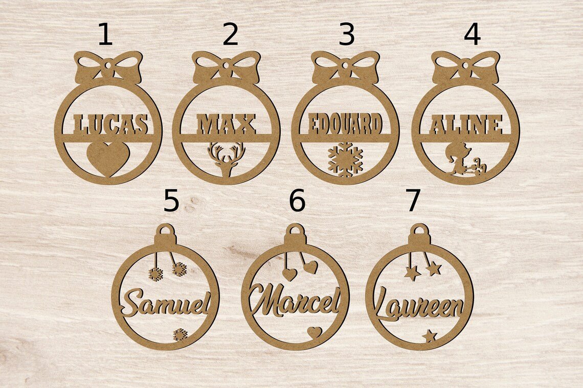 Christmas Ornament Set 7pcs - Yorkn Inc✅
