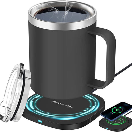Coffee Mug Warmer & Mug Set - Yorkn Inc✅