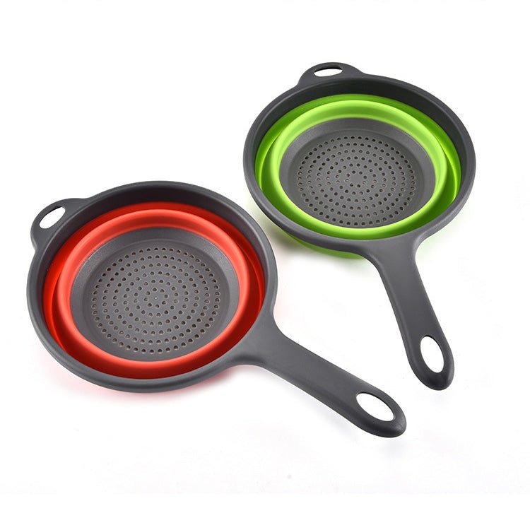 Collapsible Silicone Vegetable Colander - Yorkn Inc✅