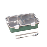 Compartment Bento Box With Utensil Set - Yorkn Inc✅