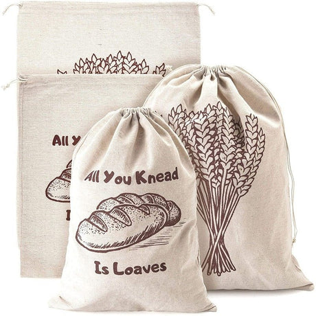 Cotton Bread Bags - Yorkn Inc✅