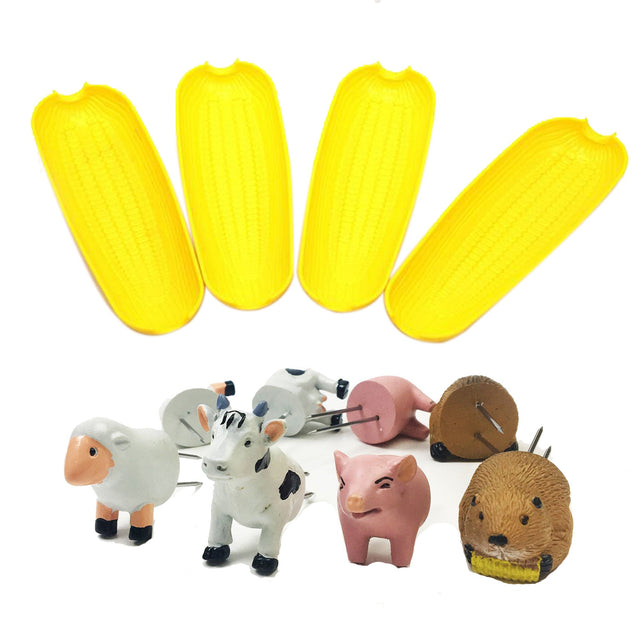 Cow Shaped Corn Skewers - Yorkn Inc✅