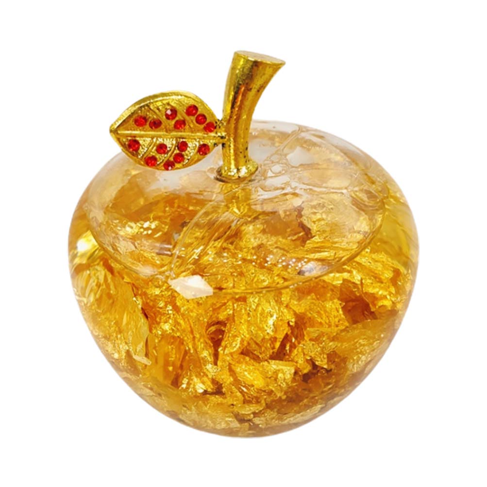 Crystal Apple Ornament - Yorkn Inc✅