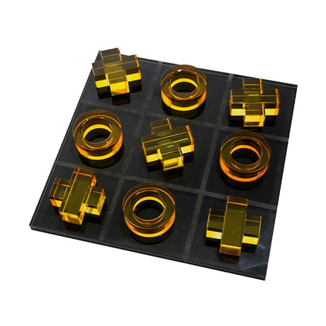 Crystal Tic Tac Toe Game Set - Yorkn Inc✅
