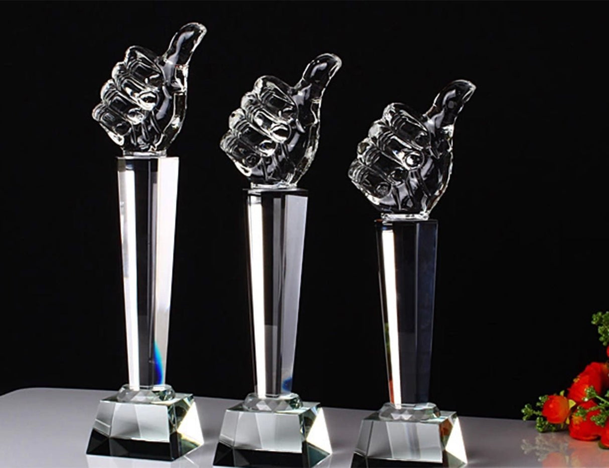 Crystal Trophy Award - Yorkn Inc✅