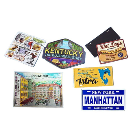 Custom Aluminum Alloy Soft Magnetic Fridge Magnet - Yorkn Inc✅