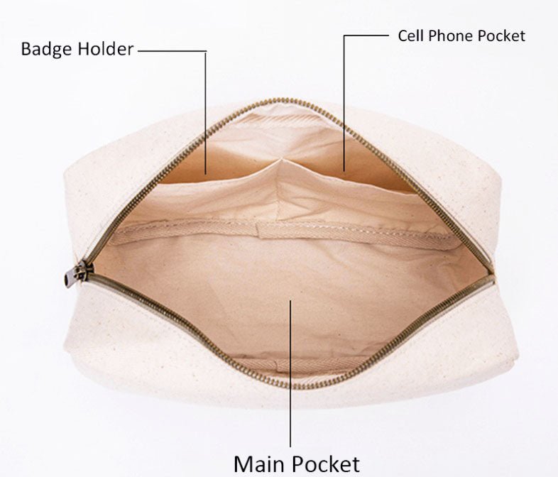 Custom Cosmetic Make Up Bag - Yorkn Inc✅
