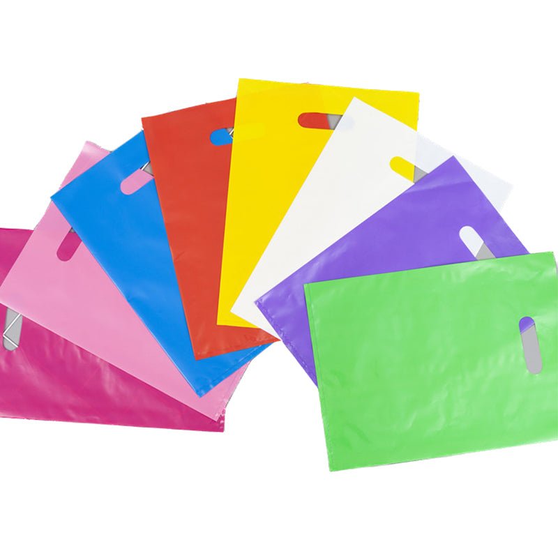Die-cut Handle Plastic Shopping Bag - Yorkn Inc✅