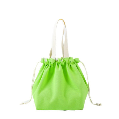 Drawstring Canvas Handbag - Yorkn Inc✅