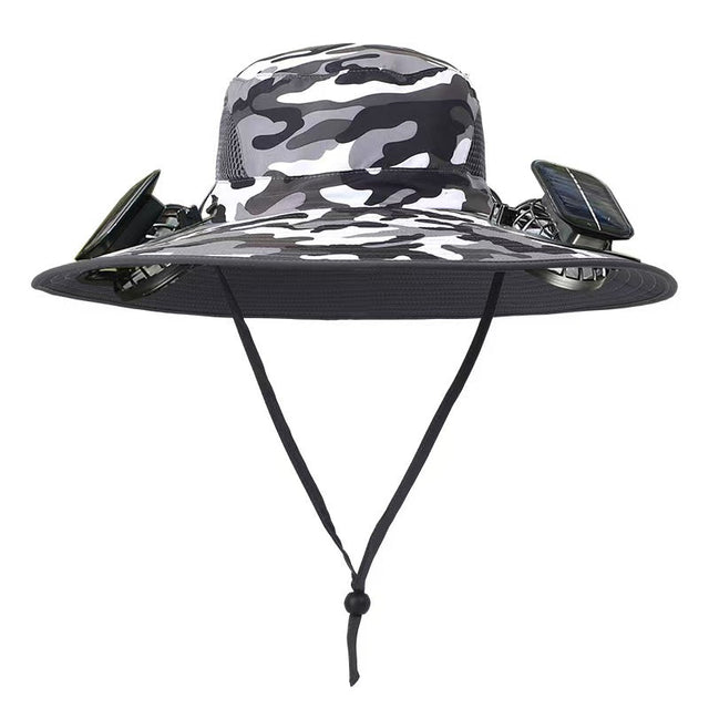 Dual - fan Solar - charging Sun Hat For Summer Outdoor Use - Yorkn Inc✅