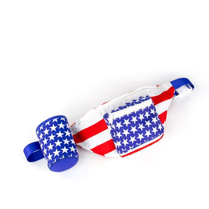 Fanny Pack With 2 Cup Holder Koozie - Yorkn Inc✅