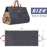 Firewood Carrier Waxed Canvas - Yorkn Inc✅