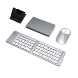 Foldable Keyboard & Mouse With Adjustable Stand Set - Yorkn Inc✅