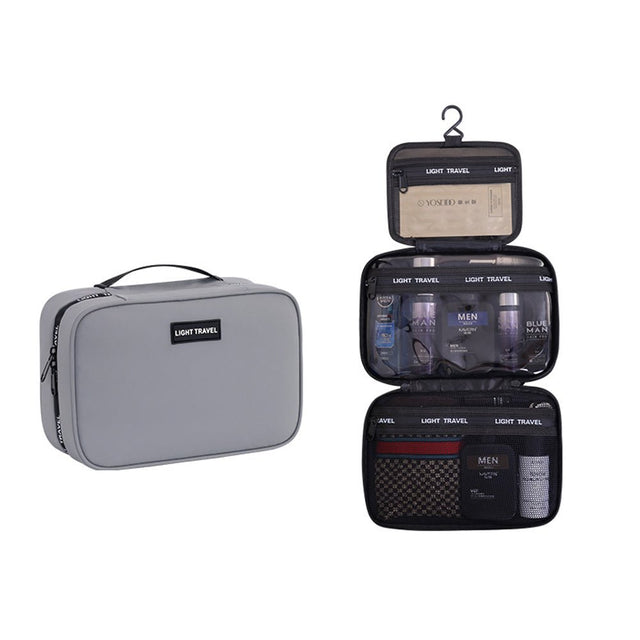 Foldable Pu Travel Toiletry Bag - Yorkn Inc✅