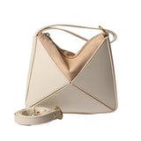 Folding Triangle Bag Pu Leather Handheld - Yorkn Inc✅