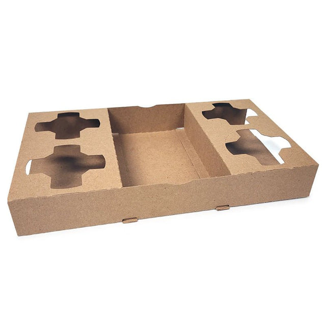 Four - cup Snack And Drink Tray - Yorkn Inc✅