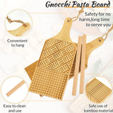 Gnocchi Pasta Board Wood - Yorkn Inc✅