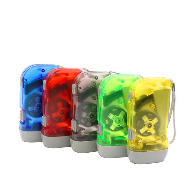 Hand Crank Flashlight - Yorkn Inc✅