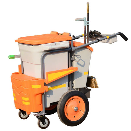 Hand Pushed Cleaning Cart Without Tools - By Boat - Yorkn Inc✅