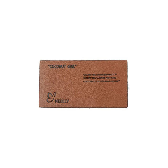 Heat Activated Adhesive Pu Leather Garment Label - Yorkn Inc✅