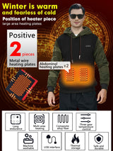 Heated Hooded Sweatshirt - Yorkn Inc✅