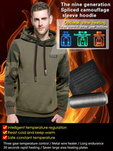 Heated Hooded Sweatshirt - Yorkn Inc✅