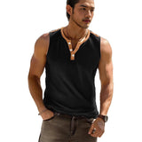 Henley Sleeveless Tank Top - Yorkn Inc✅