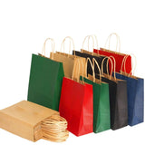 Kraft Paper Gift Bag With Handle - Yorkn Inc✅
