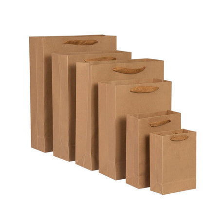 Kraft Paper Tote Bag With Handles - Yorkn Inc✅