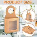 Kraft Red Wine Hook Box With Tag - Yorkn Inc✅