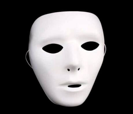 Ladies' Pvc White Party Mask - Yorkn Inc✅