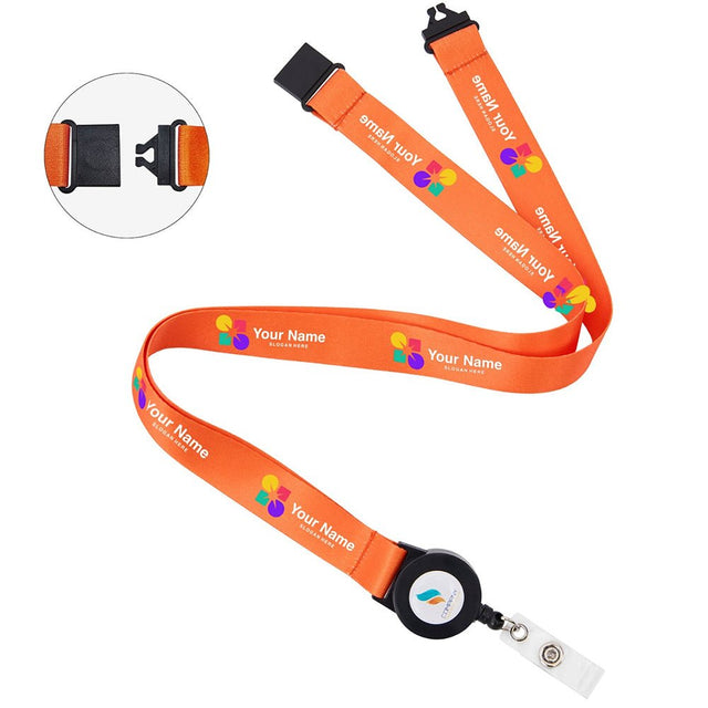 Lanyard Badge W/safety Breakaway - Yorkn Inc✅