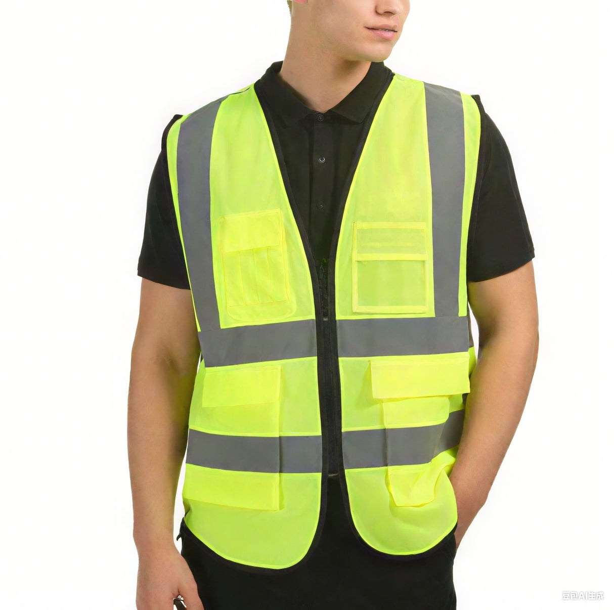 Large Mesh Safety Vest - Yorkn Inc✅