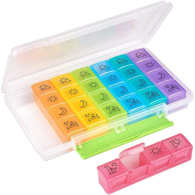 Large Weekly Pill Box - Yorkn Inc✅