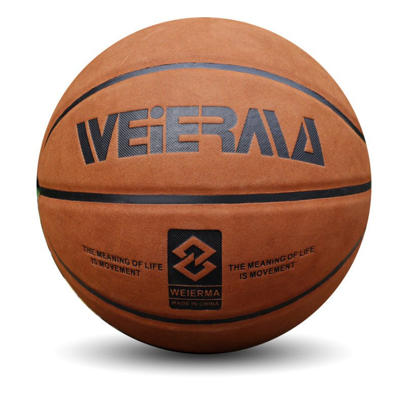 Leather Basketball Adult Size Debossed - Yorkn Inc✅