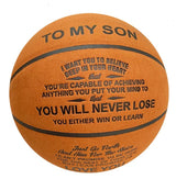 Leather Basketball Adult Size Debossed - Yorkn Inc✅