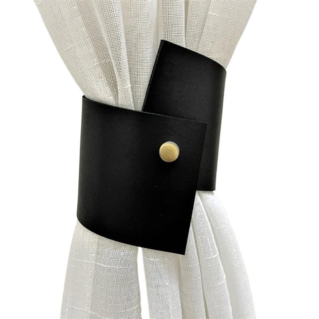 Leather Curtain Strap - Yorkn Inc✅