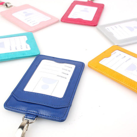 Leather Employee Id Card Holder - Yorkn Inc✅