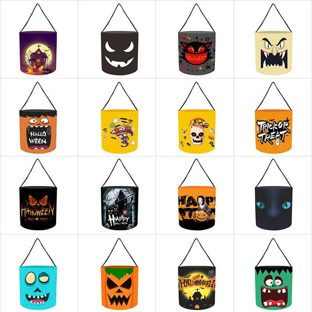 Led Light Halloween Trick Or Treat Bags - Yorkn Inc✅