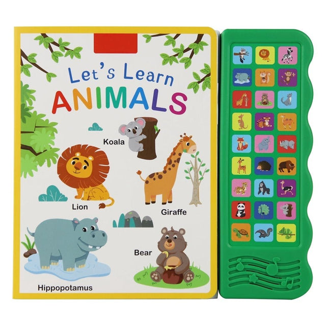 Let Us Learn Animals With Sound Buttons - Yorkn Inc✅