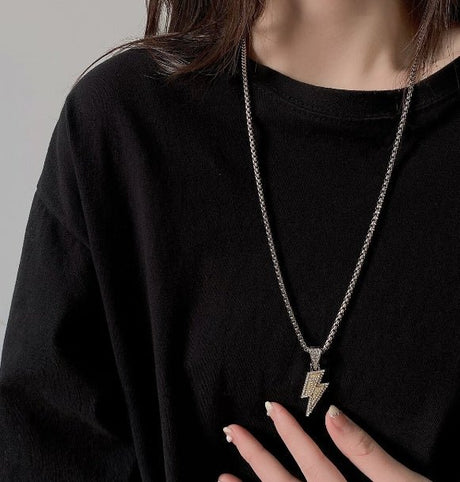 Lightning Alloy Necklace - Yorkn Inc✅