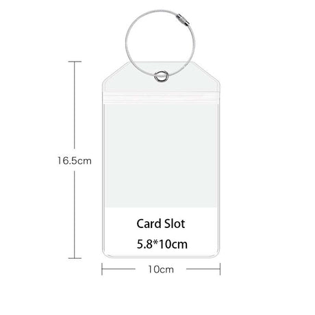 Luggage Tag With Business Card Slot - Yorkn Inc✅
