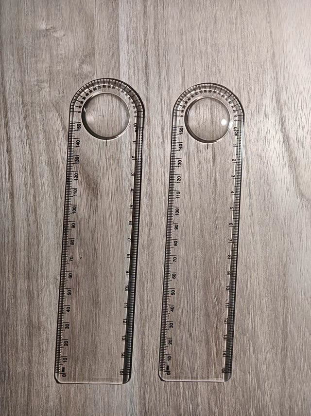 Magnifying Glass Plastic Ruler - By Boat - Yorkn Inc✅